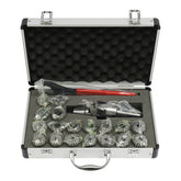 19PCS Spanner MTB2-ER32 Milling Machine Collet Chuck Set with Box Aluminum Alloy Spring Steel Carrying Box 0.015mm Precision