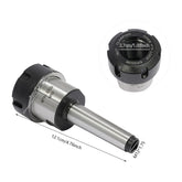 19PCS Spring Collet Set 0.015mm ER32 MT2 High Precision Collet Chuck for CNC Milling Tool Engraving Machine