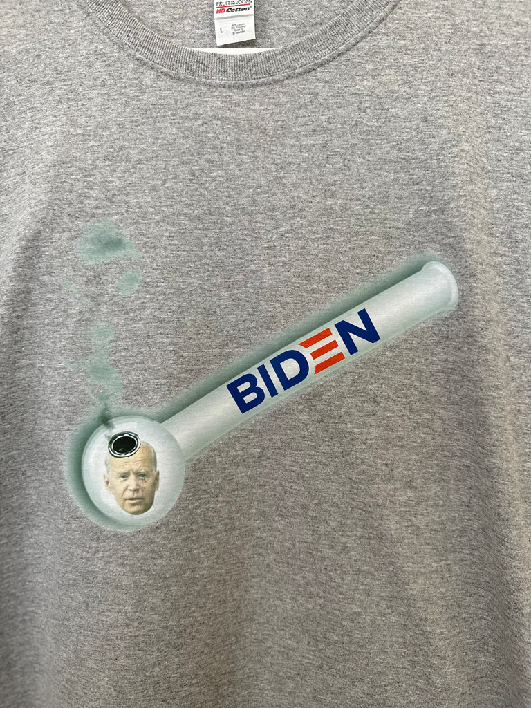 Biden Crack Pipe T-Shirts