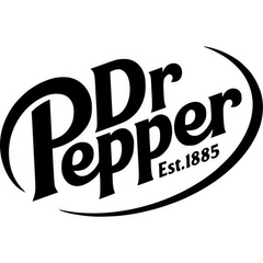 DR PEPPER LOGO BLACK