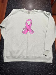 Nurse breast cancer ribbon CREWNECK