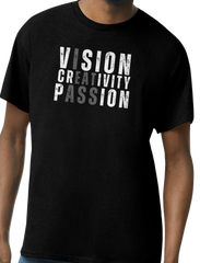 VISION CREATIVITY PASSION TSHIRT